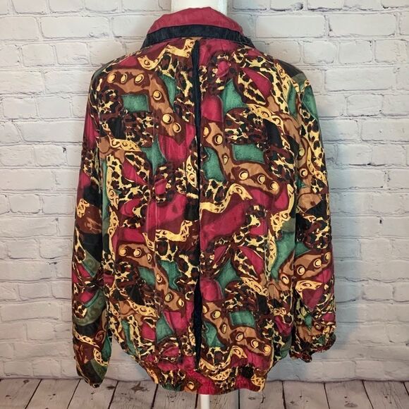 Casual Isle Vintage silk zipper jacket - Picture 3 of 7